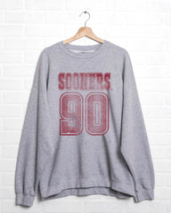 OU Player Ash Gray Thrifted Sweatshirt