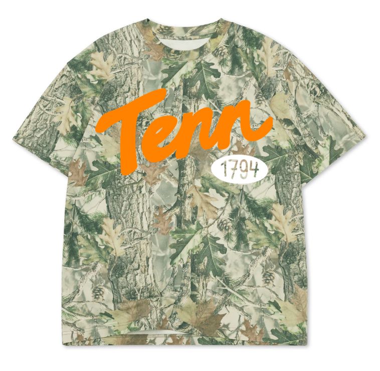 Tennessee Volunteers Established Puff Camouflage Tee