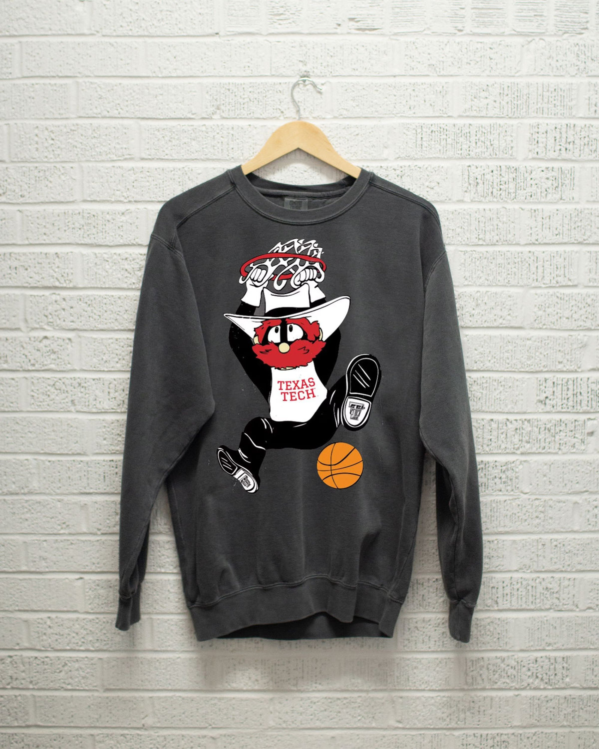 Texas Tech Double Baller Pepper Sweatshirt