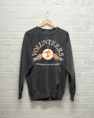 Tennessee Vols Heritage Plaid Baseball Pepper Sweatshirt