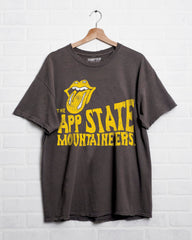 Rolling Stones Appalachian State Dazed Charcoal Thrifted Tee