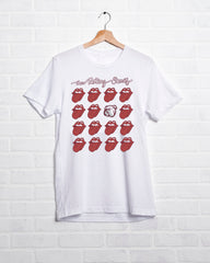 Rolling Stones Mississippi State Bulldogs Multi Lick White Tee