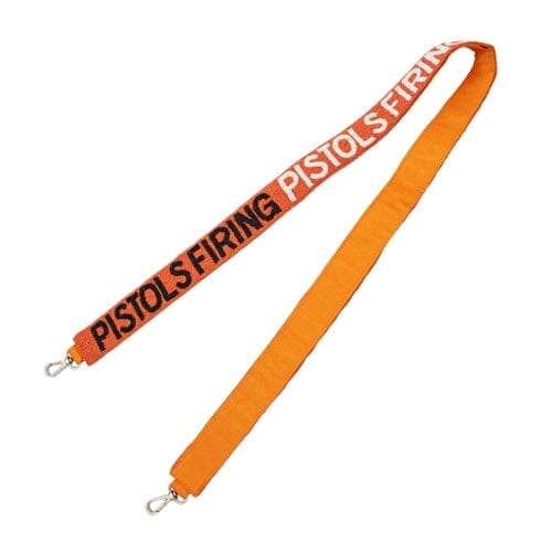 OSU Pistols Firing Orange Beaded Crossbody Purse Strap