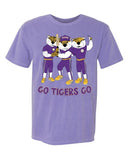 LSU Tigers Baseball Fighters Mascot Violet CC Tee
