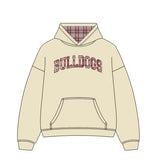 *COMING SOON* Mississippi State Bulldogs Varsity Plaid Off White Hoodie