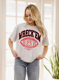 Texas Tech Campus Classic Ash Gray Thrifted Tee