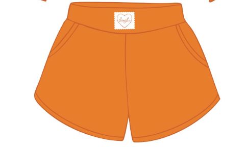 *COMING SOON* LivyLu Signature Waffle Orange Lounge Shorts
