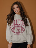 *COMING SOON* Mississippi State Bulldogs Campus Classic Gray Roll Neck Sweatshirt