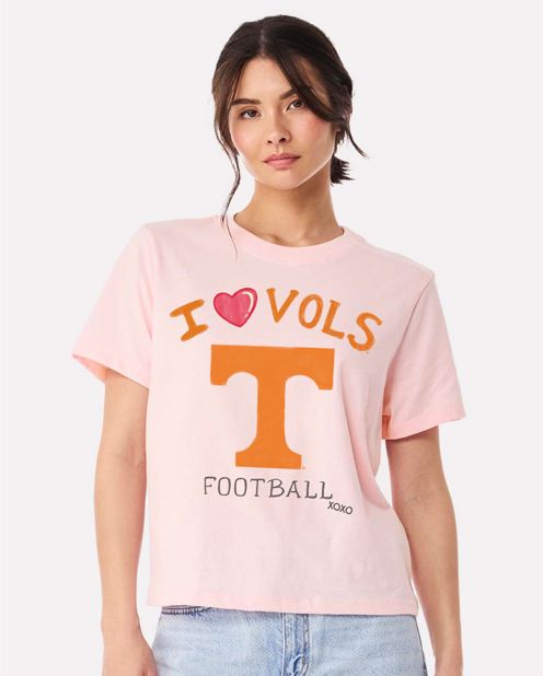 Tennessee Vols Sporty Charm Pink Ellie Perfect Tee