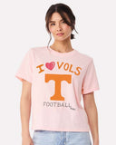 Tennessee Vols Sporty Charm Pink Ellie Perfect Tee