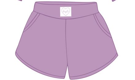 *COMING SOON* LivyLu Signature Waffle Purple Lounge Shorts