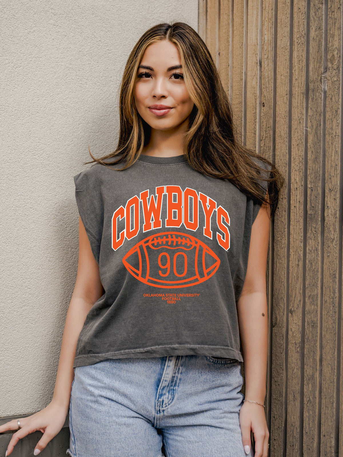 OSU Cowboys Campus Classic Smoke Tank