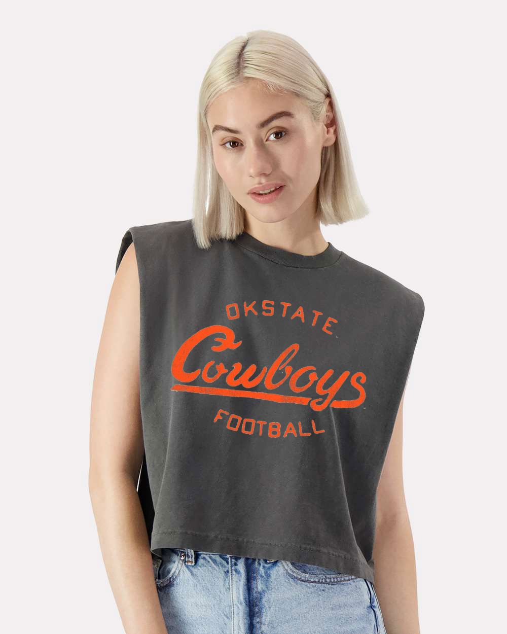 OSU Cowboys Football Stencil Smoke Tank