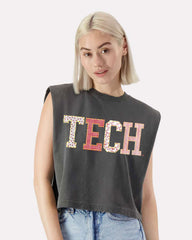 Texas Tech Quilted Puff Ink Smoke Tank
