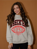 *COMING SOON* Texas Tech Campus Classic Gray Roll Neck Sweatshirt