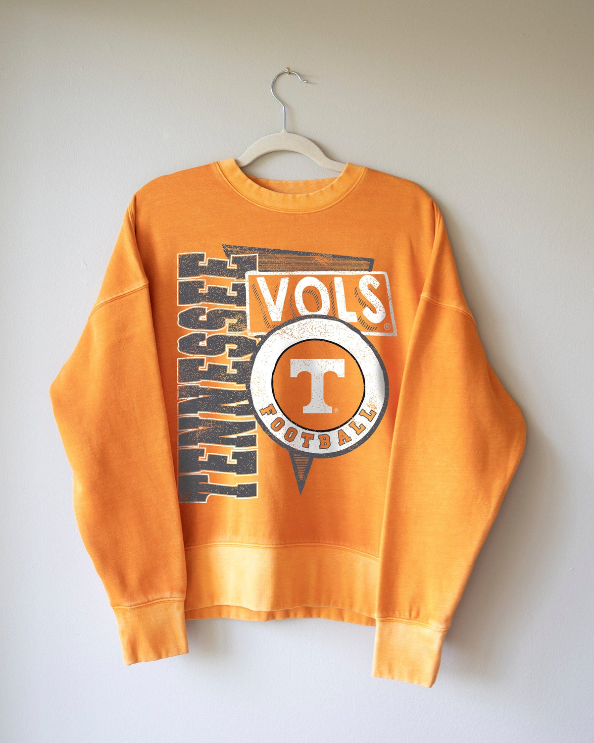 Vols Football Spree Orange Hi-Dive Oversized Crew Sweatshirt