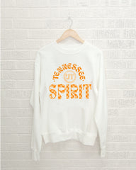 Vols Spirit White Thrifted Sweatshirt