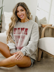 Bama Player Ash Gray Thrifted Sweatshirt