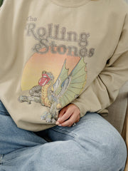 Rolling Stones Dragon Sand Thrifted Sweatshirt