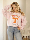 Tennessee Vols Sporty Charm Pink Sweatshirt