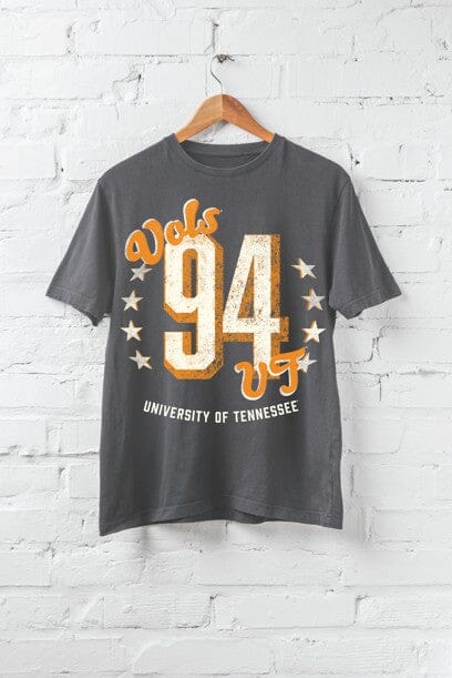 Tennessee Vols Jersey Patch Smoke Heavyweight Tee