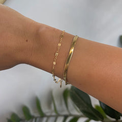 Eve 14k Gold Filled Chain Bracelet
