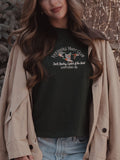 Arkansas Hunt Club Embroidered Forest Green Ellie Perfect Tee