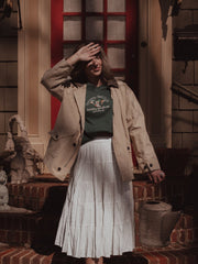 Arkansas Hunt Club Embroidered Hunter Green Heavyweight Tee