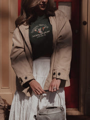 Arkansas Hunt Club Embroidered Hunter Green Heavyweight Tee