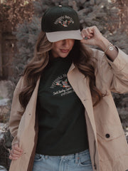 Arkansas Hunt Club Green/Khaki Embroidered Hat