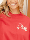 Arkansas State Red Wolves Lyric Red Tee