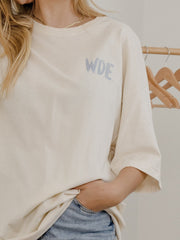 Auburn Tigers Aubie's Version Off White One Size Tee