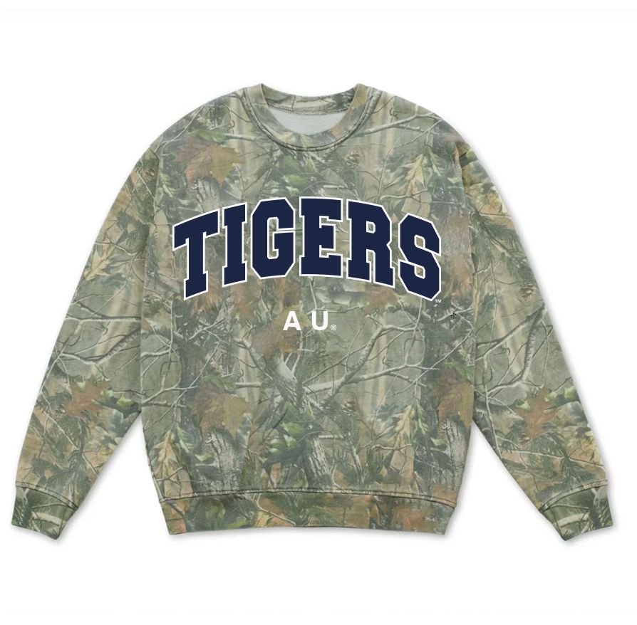 Auburn Tigers Filled Gault Camouflage Sweatshirt