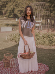 Auburn Tigers WDE Quilted Puff Ink Smoke Tank