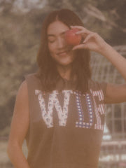 Auburn Tigers WDE Quilted Puff Ink Smoke Tank