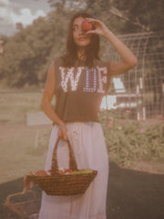 Auburn Tigers WDE Quilted Puff Ink Smoke Tank