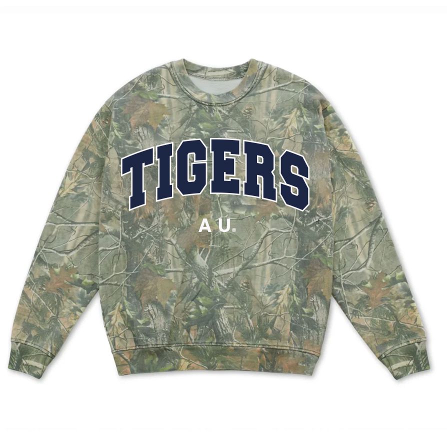 Auburn Tigers Filled Gault Camouflage Sweatshirt