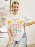 Batter Batter Batter Swing White Tee