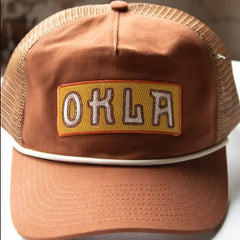Brown OKLA Patch Hat