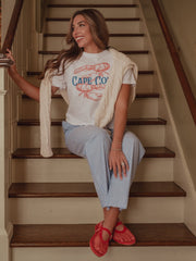 Cape Cod White Ellie Perfect Tee