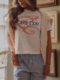 Cape Cod White Ellie Perfect Tee