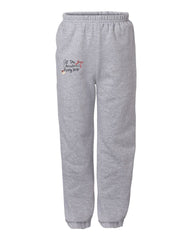 Children's At The Christmas Party Hop Ash Gray Sweatpants