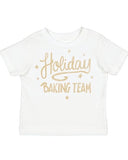 Children's Holiday Baking Team Natural Tee