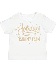 Children's Holiday Baking Team Natural Tee