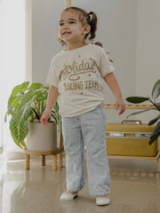 Children's Holiday Baking Team Natural Tee