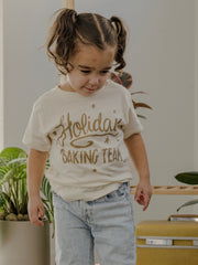 Children's Holiday Baking Team Natural Tee