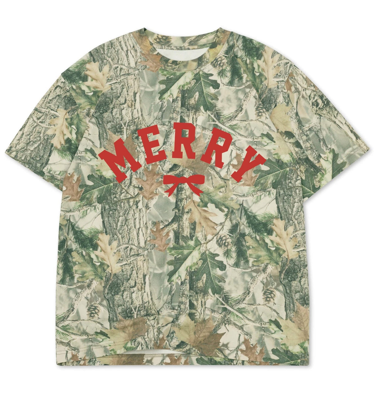 Children's Merry Bow Camo Tee