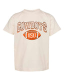 Children's OSU Wonka Football Off White Tee