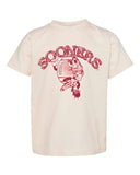 Children's OU Football Run Oatmeal Tee