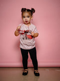Children's Puppy Love Pink Tee